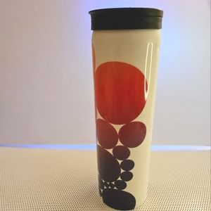 Starbucks 16 oz. Clear Acrylic Tumbler Ombre Circles with Plastic Sleeves